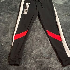 I’m selling black sweatpants